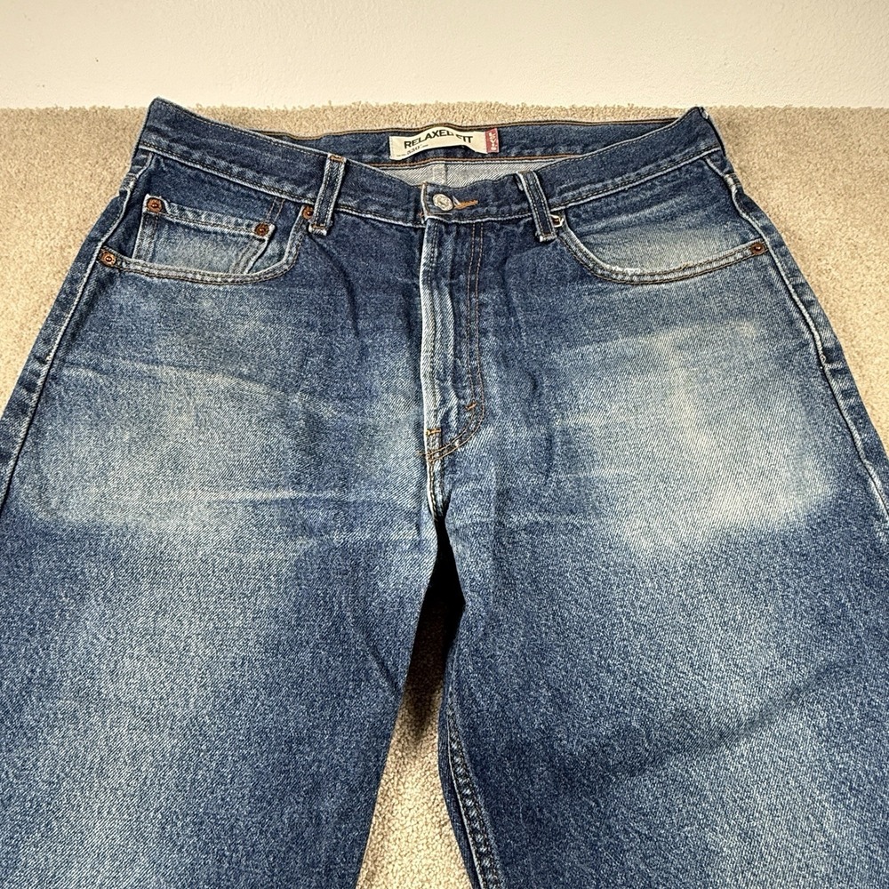 Levi's 550‎ Men's 36x34 Relaxed Fit Jeans Blue - Picture 2 of 11
